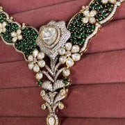 Kavya Green Jewellery Set